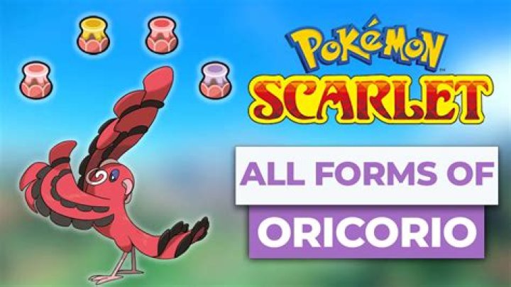 Acquiring All Oricorio Forms in Pokemon Scarlet and Violet: Detailed Guide - SarkariResult