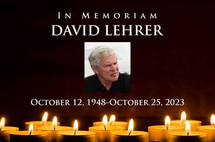 David Lehrer Obituary & Cause Of Death : What Happened To David Lehrer? - SarkariResult