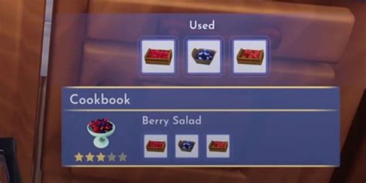 Disney Dreamlight Valley: How to Make Berry Salad? All Cooking Recipes Guide - SarkariResult