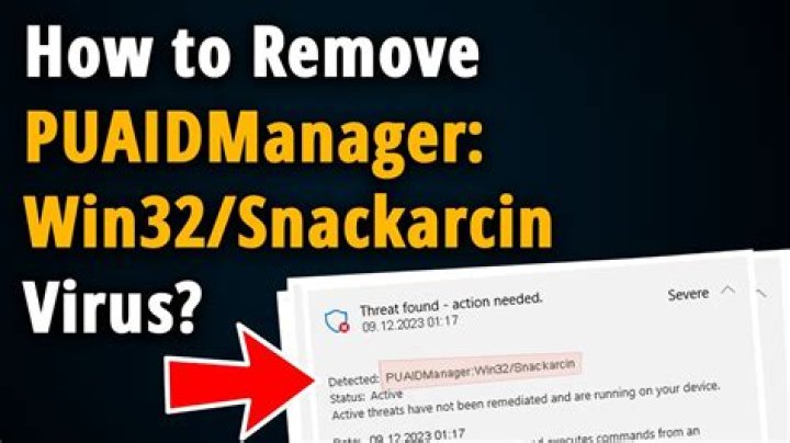 How to Fix / Solve Remove PUA: IDManager Win32/Snackarcin - SarkariResult