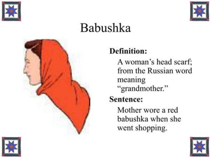 What does babushka mean in turkish